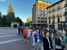 Una imagen de la plaza de Mariano Granados esta mañana de miércoles. /SN