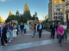 Una imagen de la plaza de Mariano Granados esta mañana de miércoles. /SN