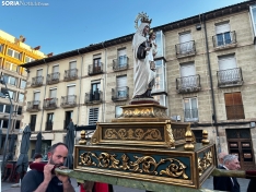 Una imagen de la plaza de Mariano Granados esta mañana de miércoles. /SN