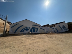 Foto 4 - El arte que transforma Almazán: los murales del AUA ya cobran vida en las calles