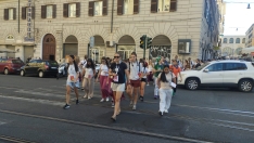 Foto 3 - Un centenar de jóvenes sorianos vive en Roma el Jubileo de la Juventud