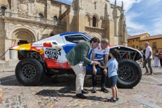 Presentación vehículo de Calleja para el 'Dakar 2026'. /FHeras - Jta.
