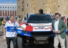 Presentación vehículo de Calleja para el 'Dakar 2026'. /FHeras - Jta.