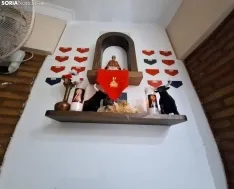 Foto 7 - Pasi&oacute;n por San Ferm&iacute;n en este pueblo de Soria: Cantan al patr&oacute;n, ven el encierro y lo comentan