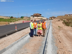 Foto 3 - Berlanga y Medinaceli contarán con travesías más accesibles y seguras para el peatón y con vistas al patrimonio de cada municipio