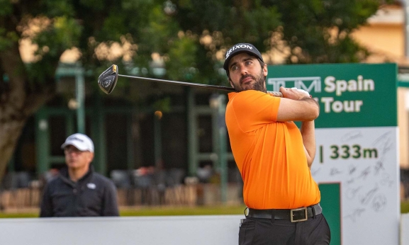 Berná ultima su puesta a punto para el Campeonato de Madrid de la PGA de España con un noveno puesto en el circuito madrileño