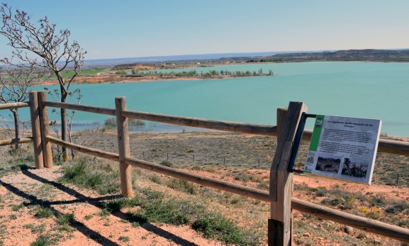 El embalse de Monteagudo comienza a reducir sus reservas