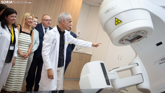 En fotos: Soria estrena su Unidad Satélite de Radioterapia