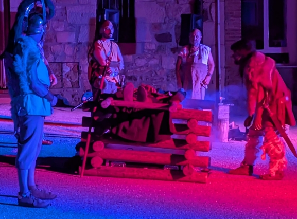 Un ritual celtíbero revive la historia en Carbonera de Frentes