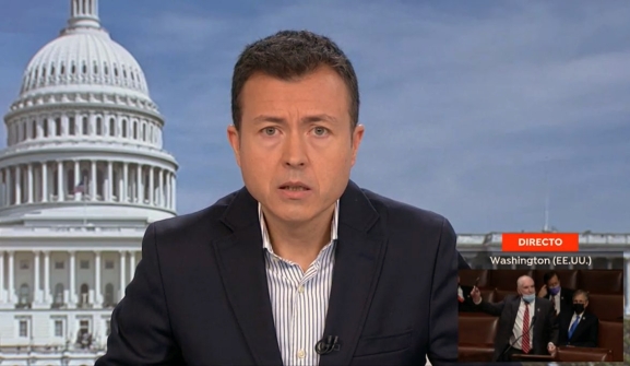 Manu Sánchez, el rostro de las mañanas de Antena 3, en el ‘Diálogo de la Lengua’ de El Burgo de Osma