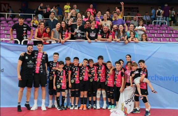 Cuatro canteranos del Sporting Santo Domingo, convocados por la RFEVB para la Concentración Nacional en Lorca