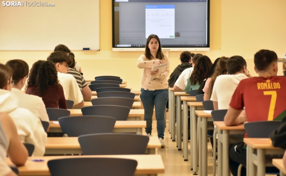 El 87,50 % de los estudiantes sorianos supera la prueba extraordinaria de acceso a la universidad de la UVa