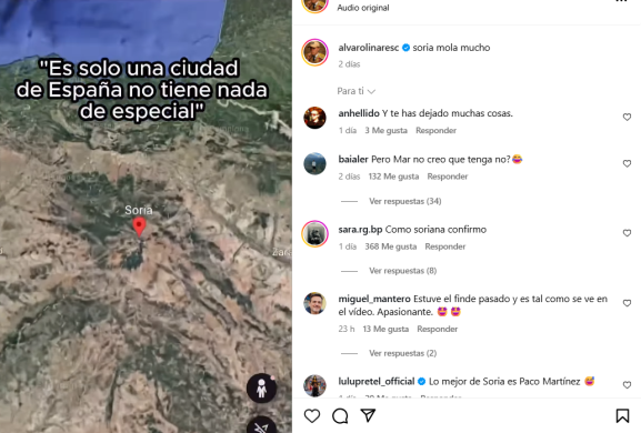 La Soria que no es Soria se hace viral en Instagram y llega a más de 270.000 personas