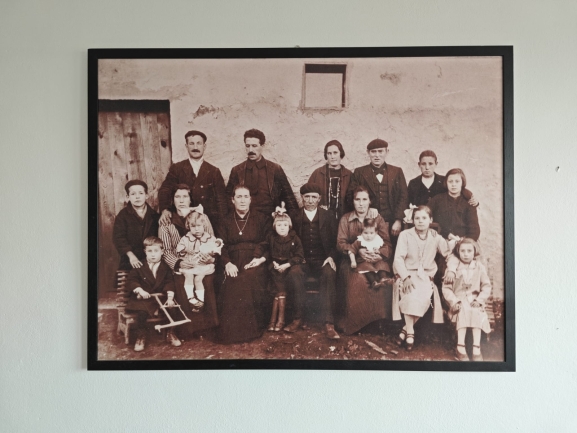 Fotografía familiar de Eduardo García. 