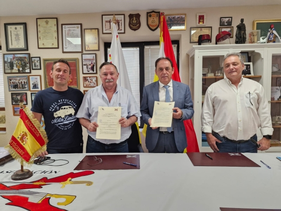 Una imagen de la renovación del acuerdo. /Dip.