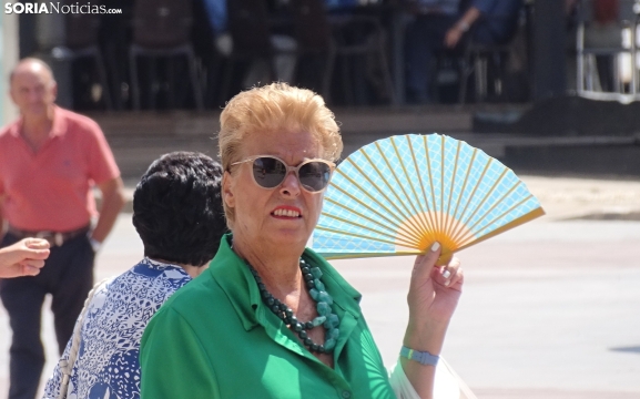 El calor da una tregua este sábado 19 de julio con un ligero descenso de las temperaturas en Soria