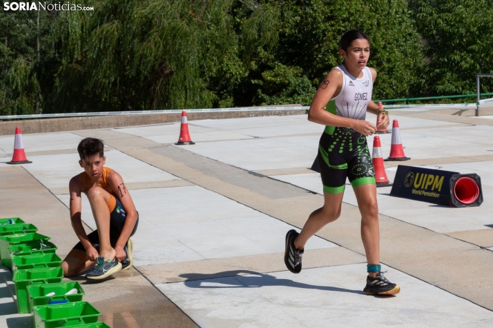 Almazán y el estreno del pentatlón láser