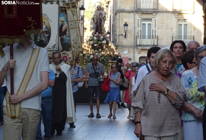 Una imagen de la procesión hoy miércoles. /PC