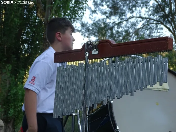 Una imagen del estreno veraniego de la Banda municipal de Música. /PC