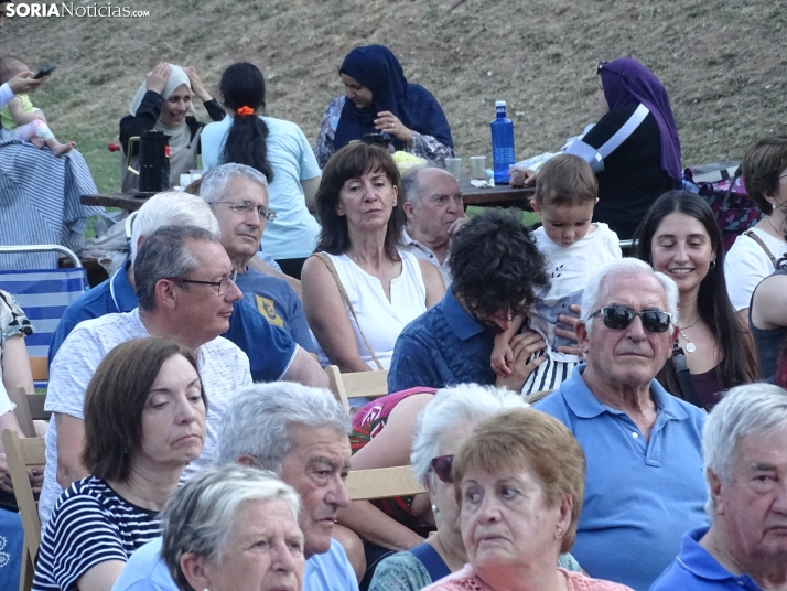 Una imagen del estreno veraniego de la Banda municipal de Música. /PC
