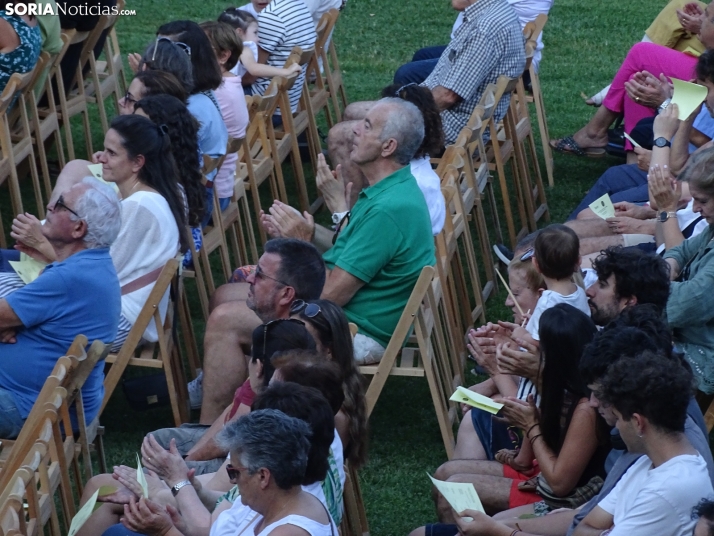 Una imagen del estreno veraniego de la Banda municipal de Música. /PC