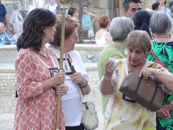 Una imagen de la procesión hoy miércoles. /PC