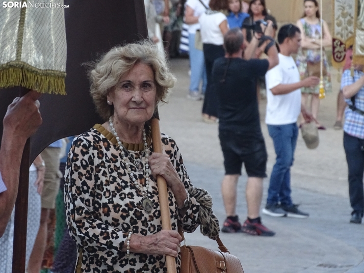 Una imagen de la procesión hoy miércoles. /PC