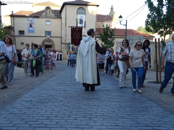 Una imagen de la procesión hoy miércoles. /PC