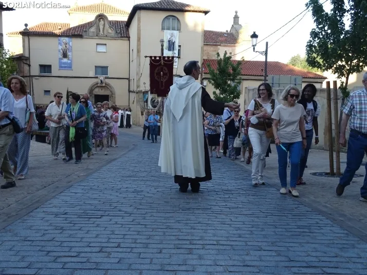 Una imagen de la procesión hoy miércoles. /PC