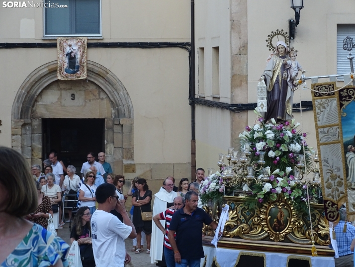 Una imagen de la procesión hoy miércoles. /PC