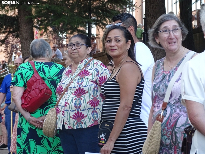 Una imagen de la procesión hoy miércoles. /PC