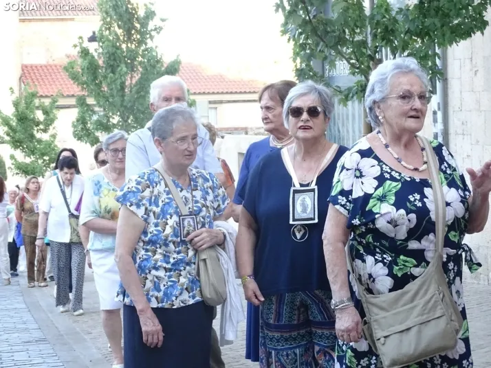 Una imagen de la procesión hoy miércoles. /PC