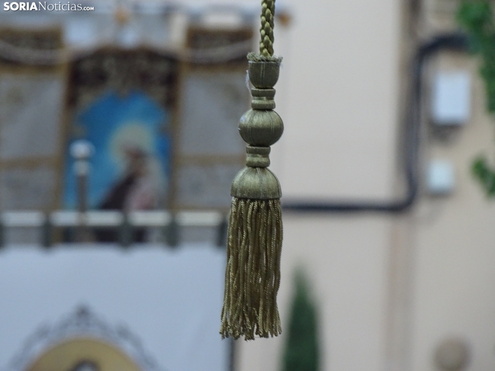 Una imagen de la procesión hoy miércoles. /PC