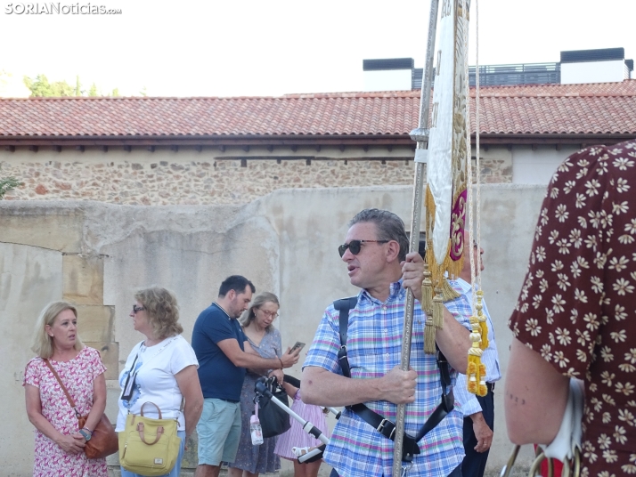 Una imagen de la procesión hoy miércoles. /PC