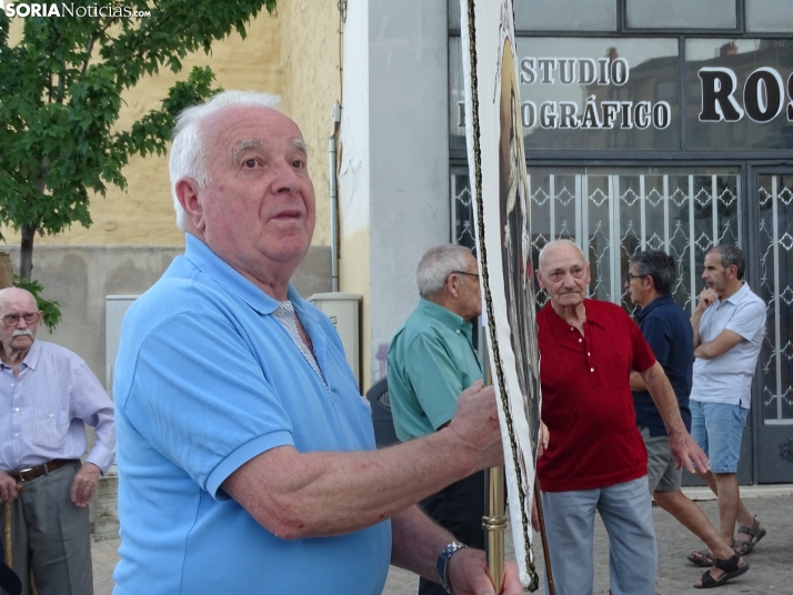 Una imagen de la procesión hoy miércoles. /PC