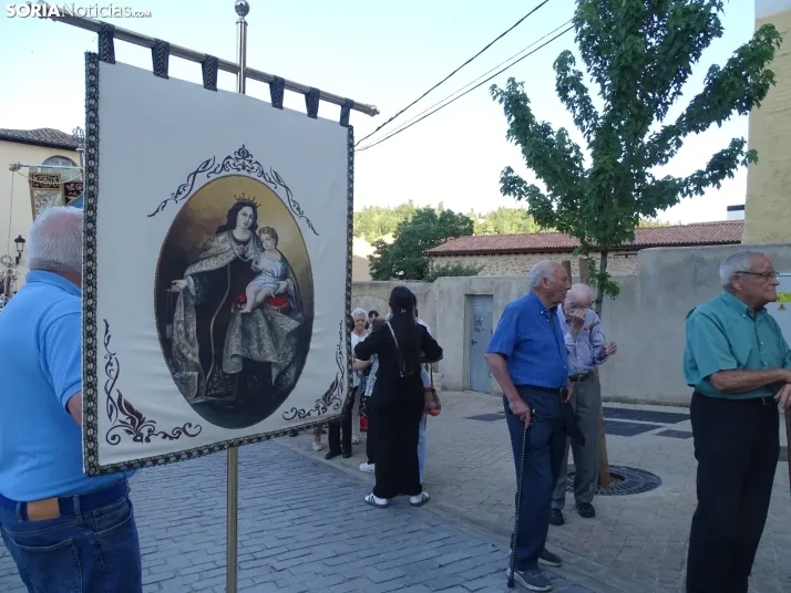 Una imagen de la procesión hoy miércoles. /PC