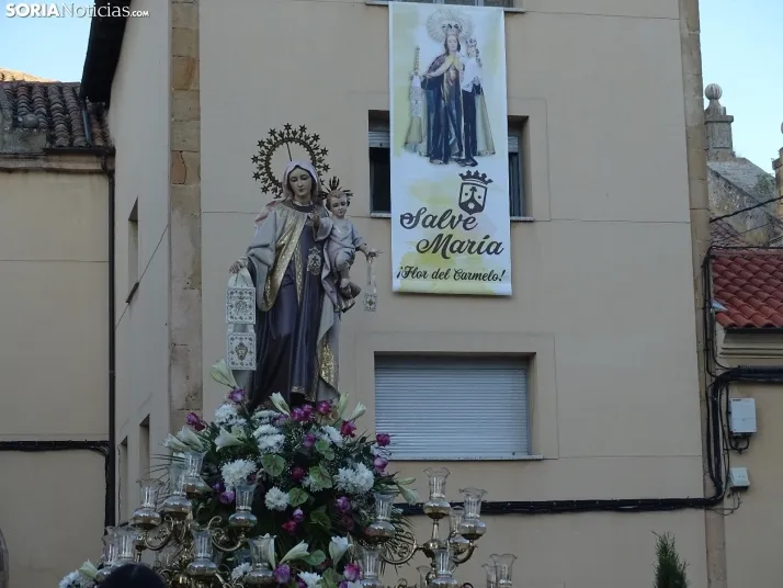 Una imagen de la procesión hoy miércoles. /PC
