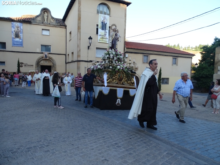 Una imagen de la procesión hoy miércoles. /PC
