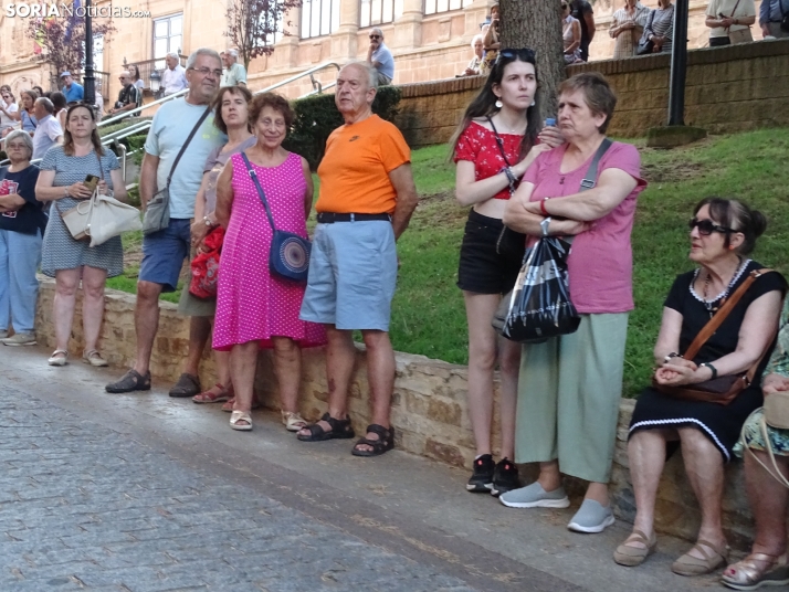 Una imagen de la procesión hoy miércoles. /PC