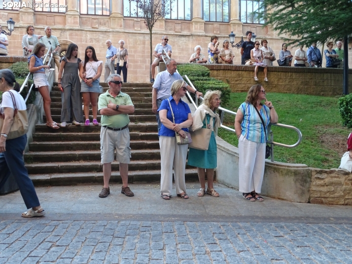 Una imagen de la procesión hoy miércoles. /PC