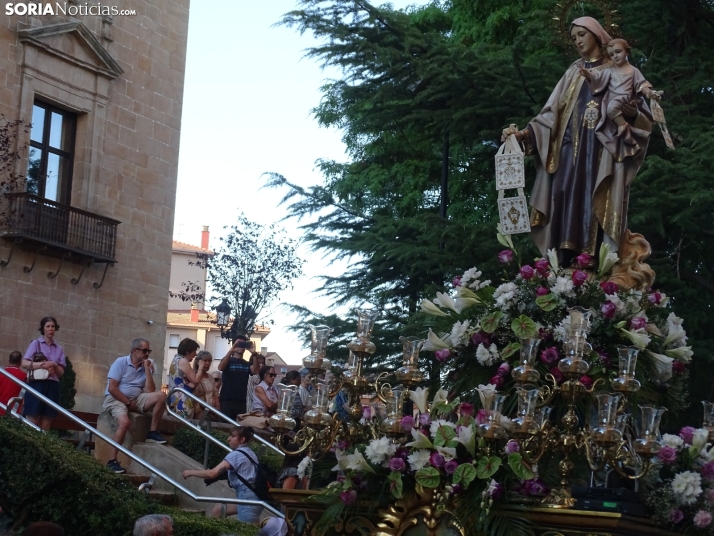Una imagen de la procesión hoy miércoles. /PC