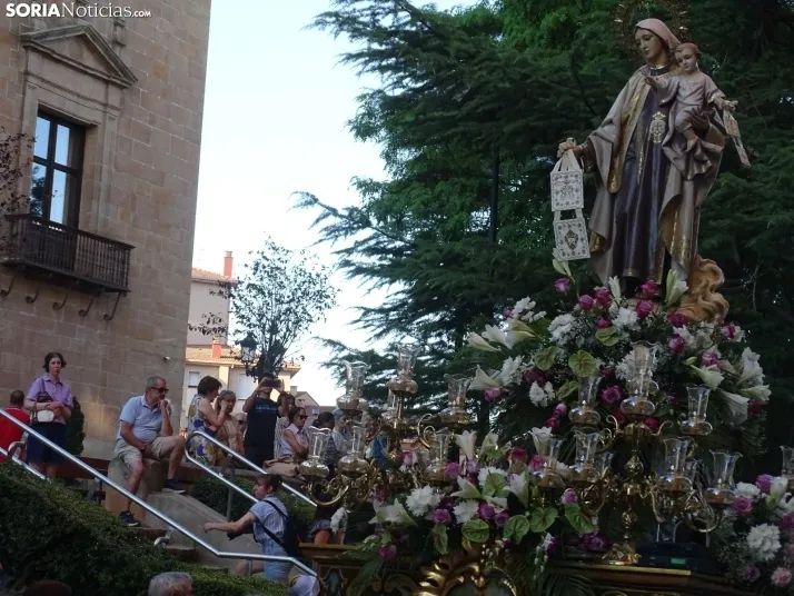 Una imagen de la procesión hoy miércoles. /PC