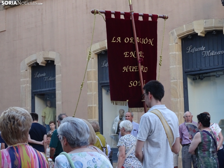 Una imagen de la procesión hoy miércoles. /PC