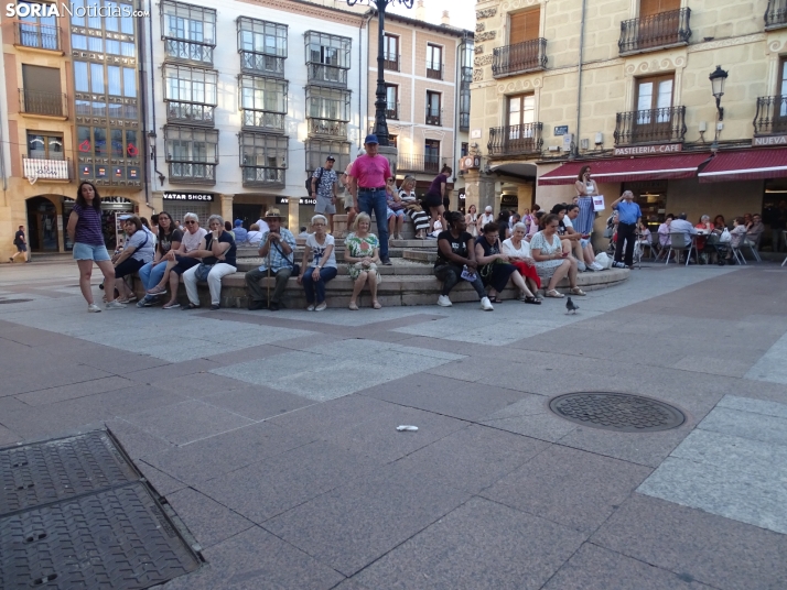 Una imagen de la procesión hoy miércoles. /PC