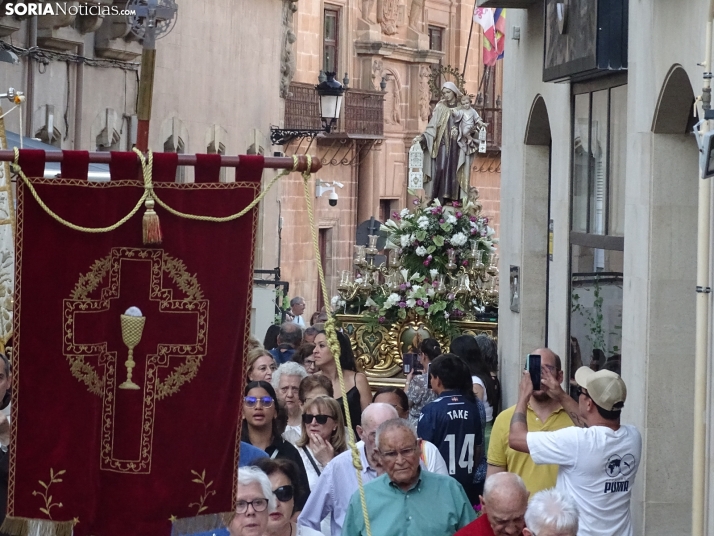 Una imagen de la procesión hoy miércoles. /PC