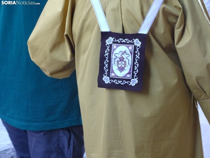 Una imagen de la procesión hoy miércoles. /PC