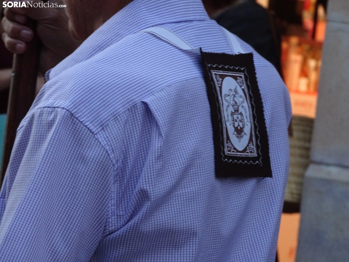 Una imagen de la procesión hoy miércoles. /PC