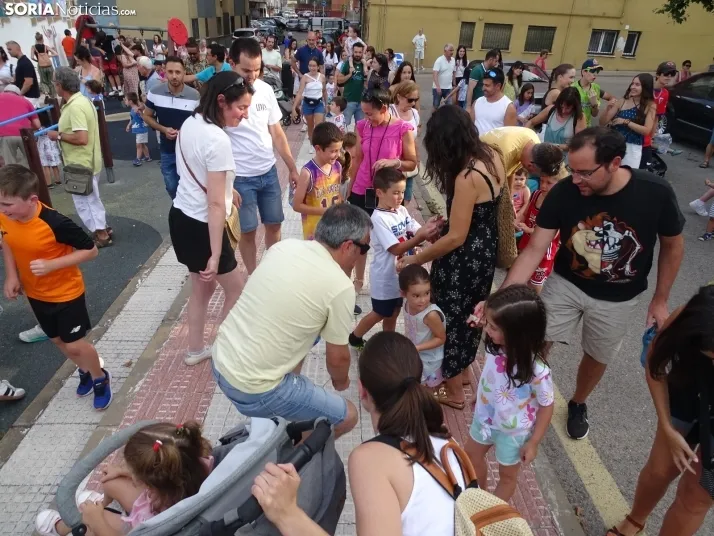 Una imagen de esta tarde en La Barriada. /PC