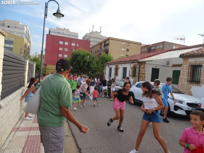 Una imagen de esta tarde en La Barriada. /PC