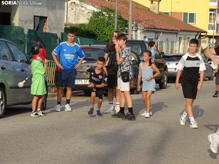 Una imagen de esta tarde en La Barriada. /PC